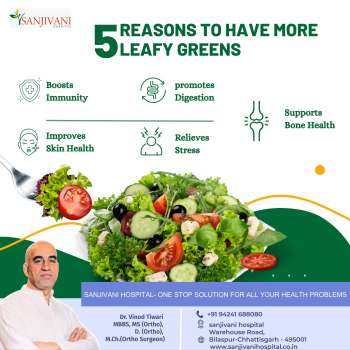 5 REASONS TO HAVE MORE LEAFY GREENS